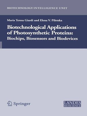 cover image of Biotechnological Applications of Photosynthetic Proteins